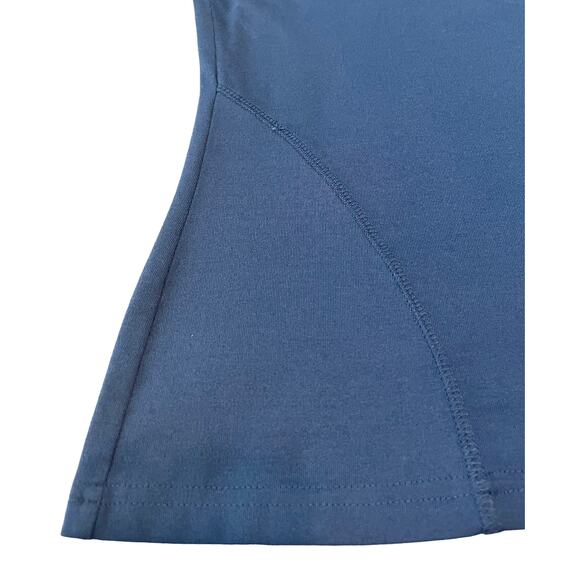 RUSSELL DRI-POWER LONG SLEEVE ACTIVEWEAR T-SHIRT, WOMENS, XL, BLUE, V-NECK - Picture 7 of 10